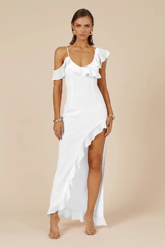 Online Boutiques VACANZA MAXI DRESS - WHITE