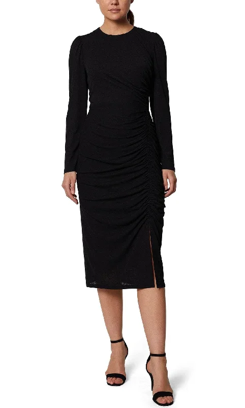 Trendy Women's Apparel for All Seasons Laundry HU07D04 - Long Sleeve Sheath Formal Dress