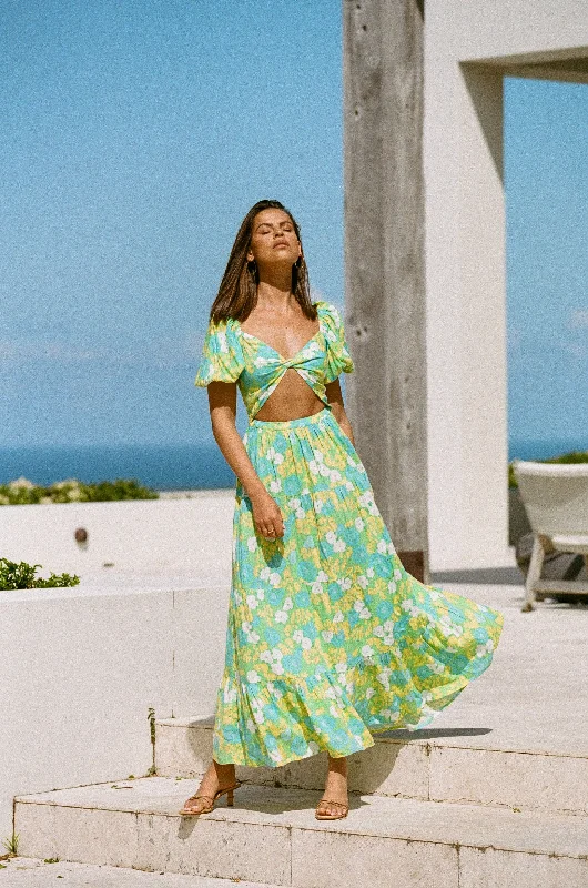 Fashion Forward Belle Maxi Dress - Bryony Tropical