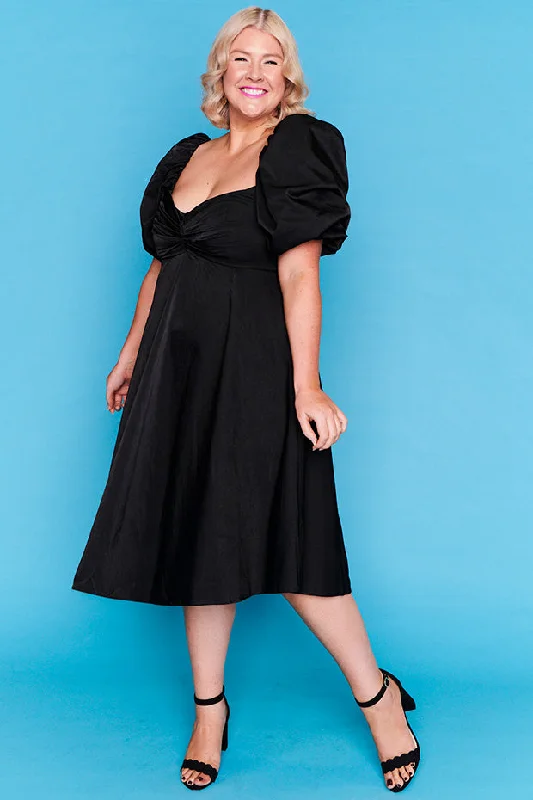 Women's Contemporary Clothing Zalia Black Dress