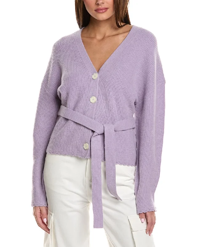Women's Casual Wear Clothes 3.1 Phillip Lim Belted Alpaca & Wool-Blend Cardigan