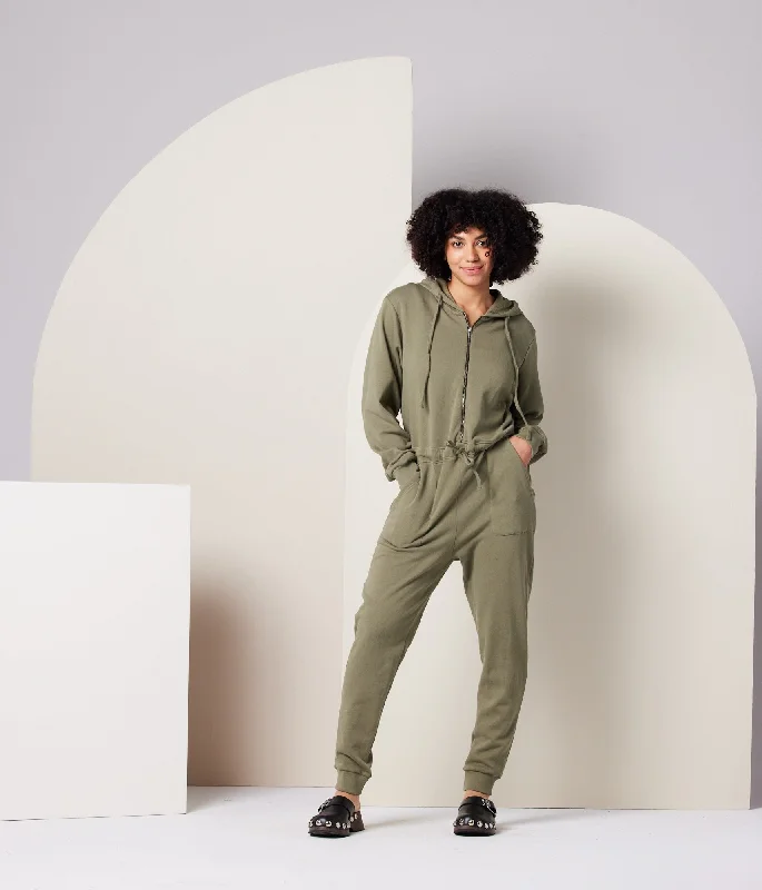 Unbeatable Deals Valerie Jumpsuit - Army