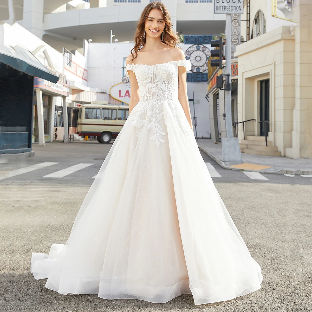 High-Fashion Women's Clothing Luxury Off Shoulder Lace Wedding Dresses for Woman Ball Gown Elegant Vridal Dresses for Women Evening Party Gowns High-Fashion Women's Clothing Luxury Off Shoulder Lace Wedding Dresses for Woman Ball Gown Elegant Vridal Dresses for Women Evening Party Gowns