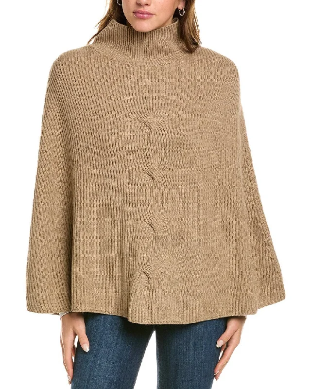 Women's Active Clothing J.McLaughlin Jess Wool Poncho