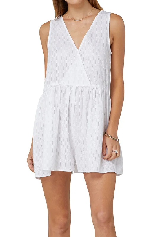 Women Wear Online Elwood WOMENS MILA JUMPSUIT WHITE