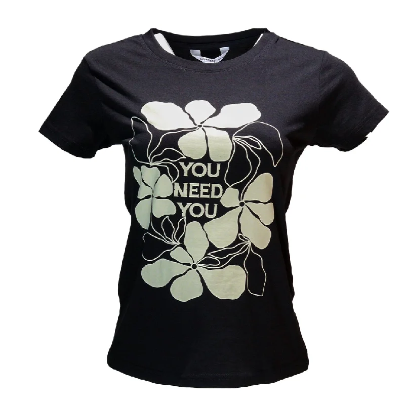 Summer Deals Black Printed T Shirt