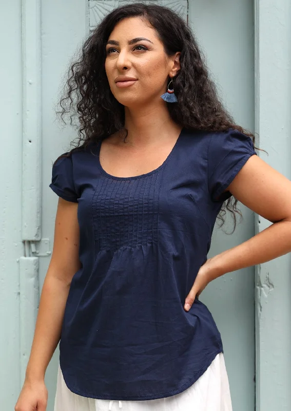 Classy Style Discounts Tulsi Top Navy