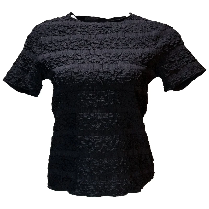 Limited Time Offer Black Textured T