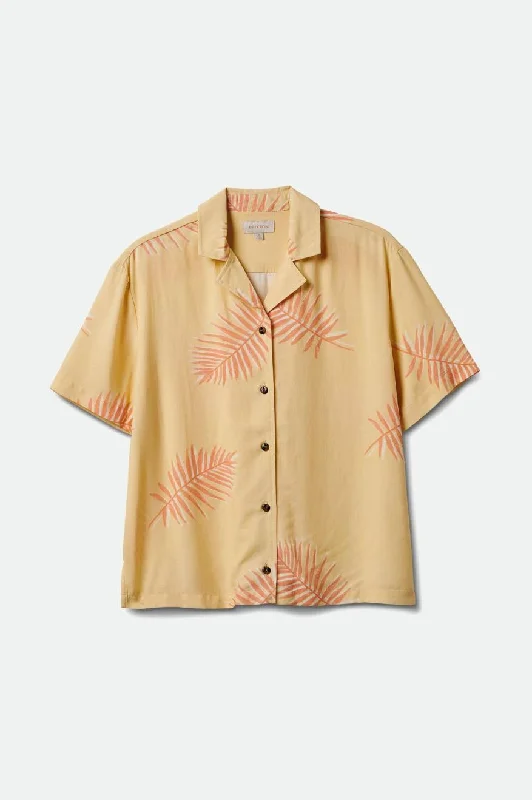 Hurry Before It's Gone Bunker Paradise S/S Woven - Straw