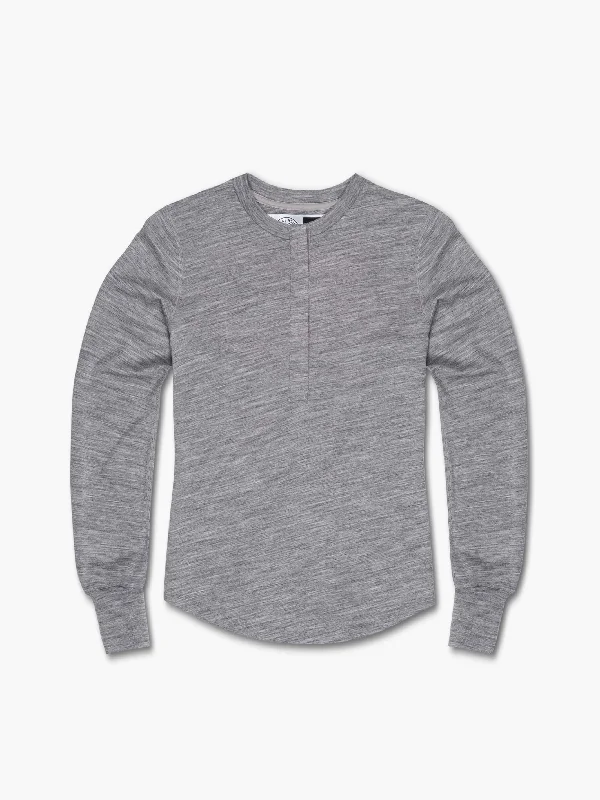 Daily Deals Wool Base Layer Henley