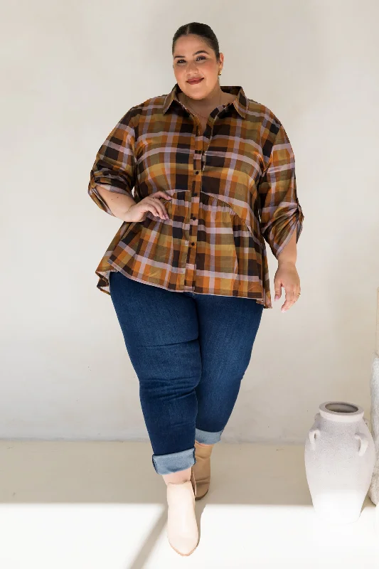 Flash Sale, Don't Miss Soho Shirt | Fall Check | FINAL SALE