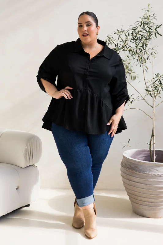 Chic And Trendy Soho Shirt | Black