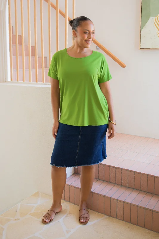 Cozy Chic Promotions Destiny Top | Cucumber Martini