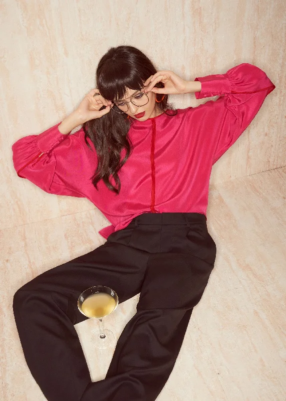 Style Redefined Sway Top -Pink