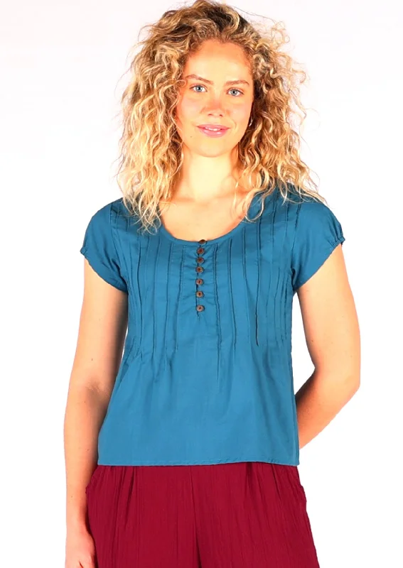 Limited Time Yasmin Top Corsair Blue