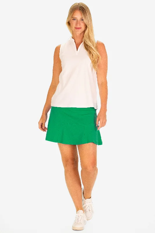 Special Offer For You The Pique Ardella Top in White