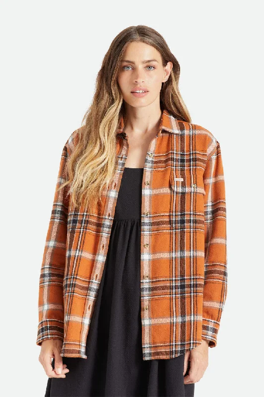 Holiday Attire Sale Bowery Boyfriend L/S Flannel - Glazed Ginger