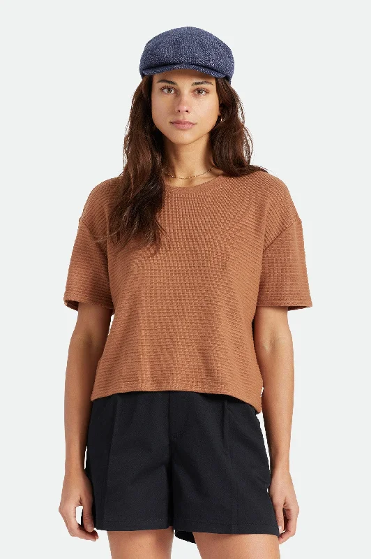 Fashion Forward Bandera Boxy Top - Hide