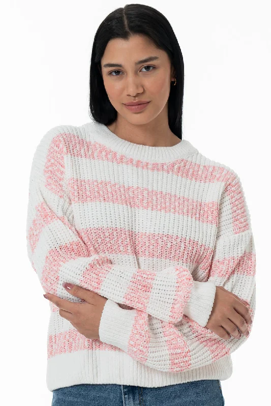 Dive Into Trendy Styles Stripe Jumper _ 157527 _ Milk