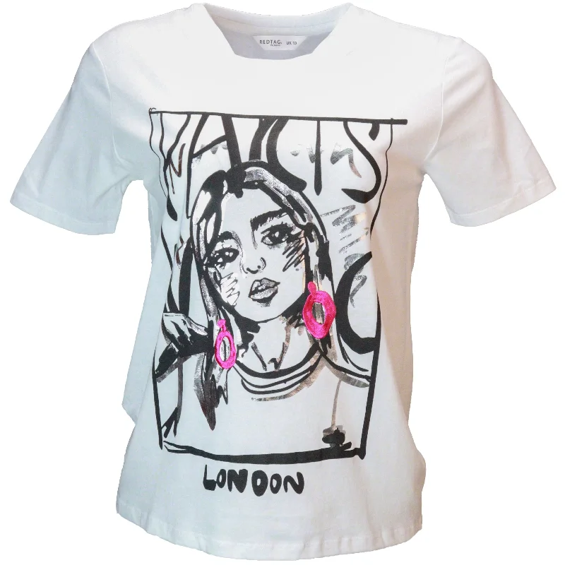 Limited Edition White Embellished T