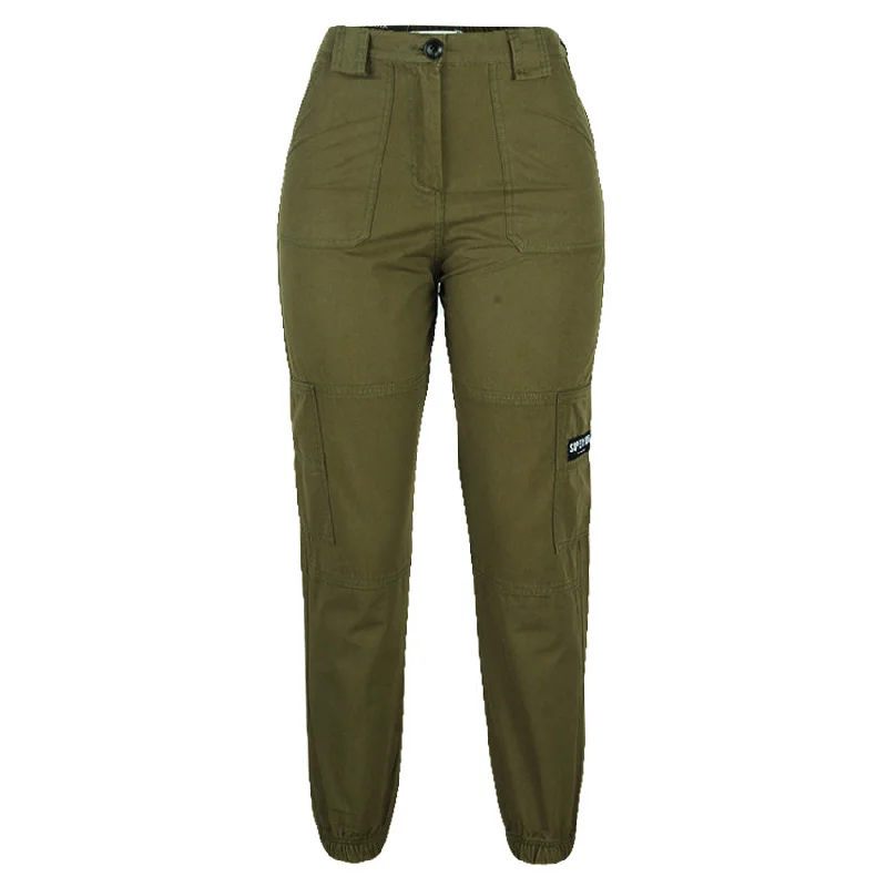 Minimalist Fashion Sale Dark Green Jeggings