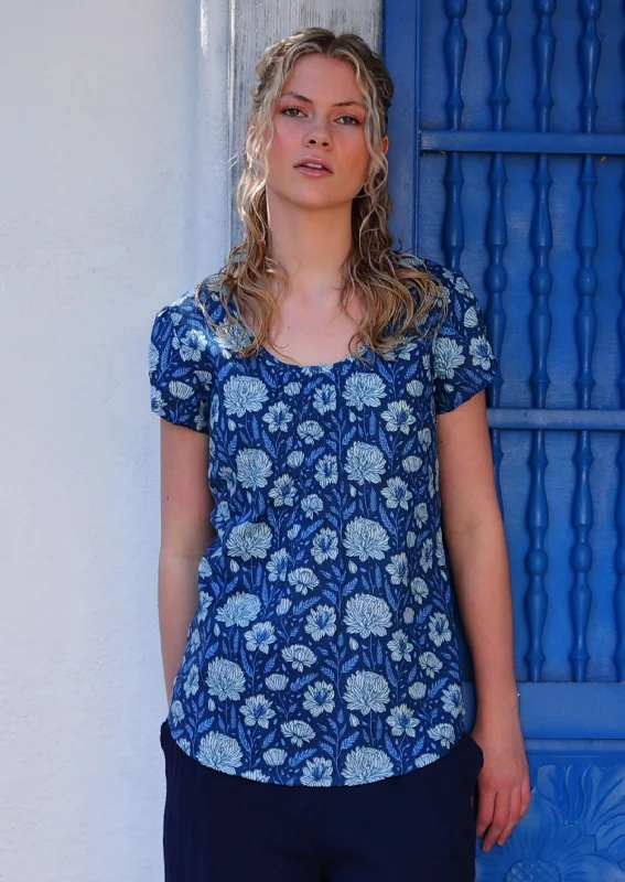 Seasonal Style Discounts Tulsi Top Blue Meadow