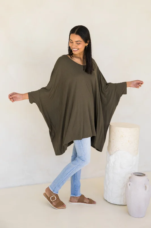 Flash Sale Starts Essential Top | Moss Green