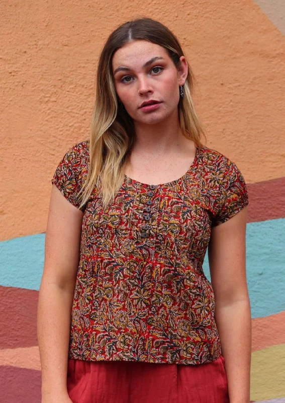 Trendy Threads Yasmin Top Wild Spice
