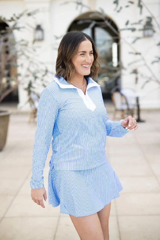 Must Haves Active Tory in Seersucker Stripe