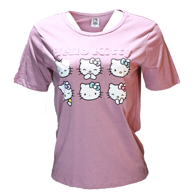 Sale Event, Prices Rock Mauve Hello Kitty Printed T Shirt