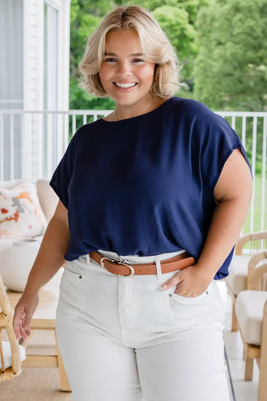Clearance Event Final Sale | Jodie Top Navy