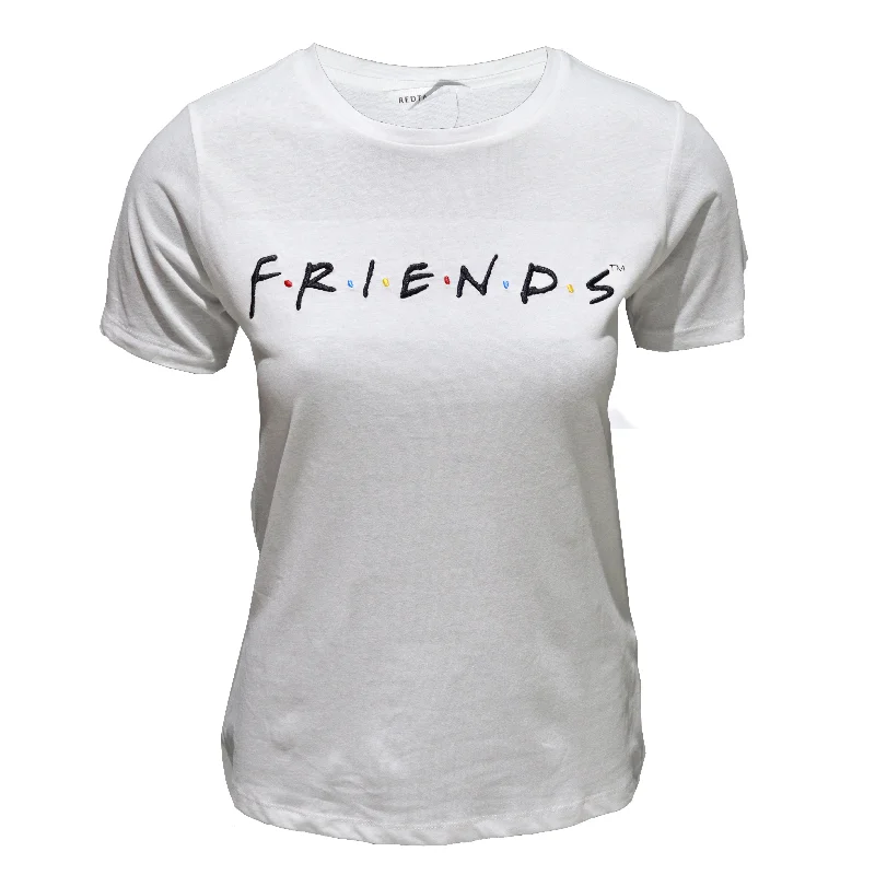 Cozy Chic Promotions White Printed T Shirt