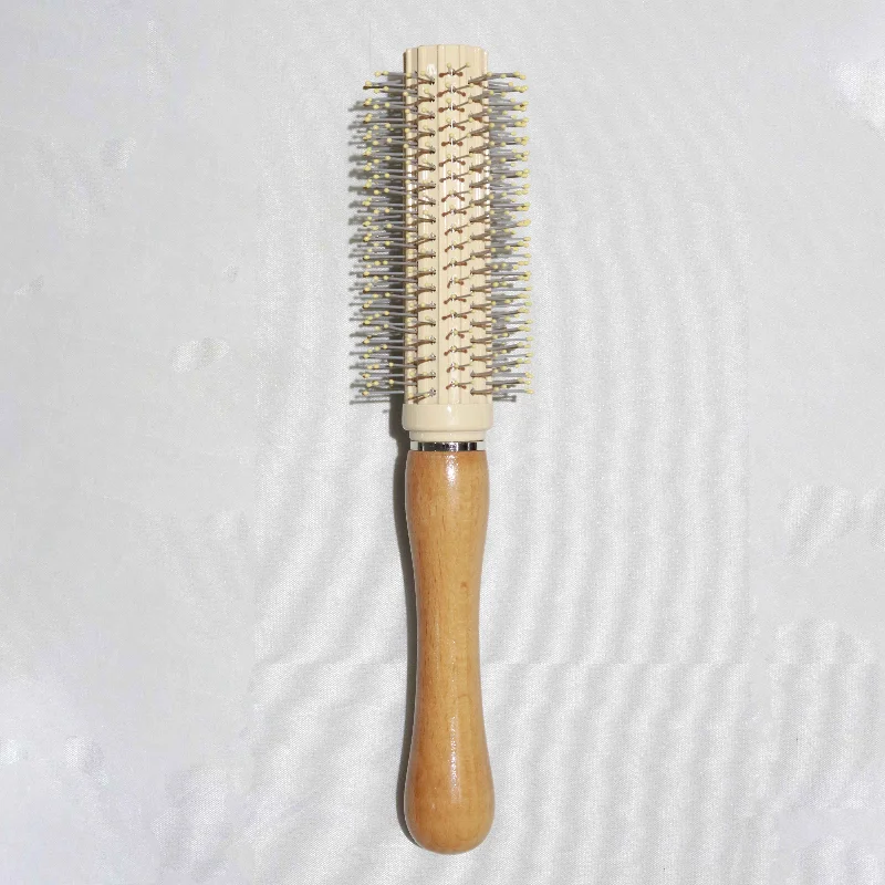 Stylish Looks Beige Wooden Hair Brush