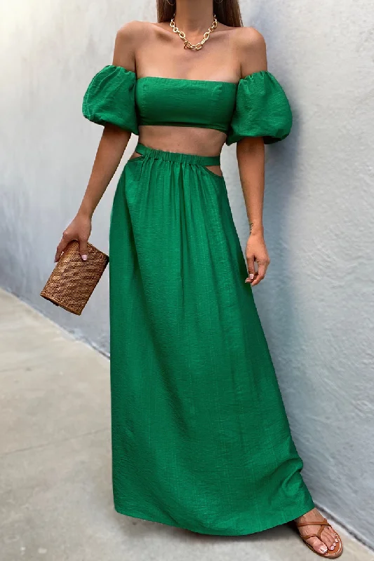 Latest Fashion Jolie Top - Emerald