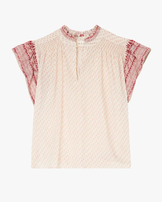 Durable Fashion Picks Ode Print SS Top