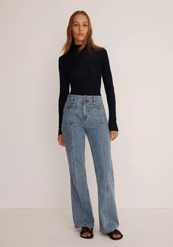 Latest Trends Morri Merino High Neck_Black