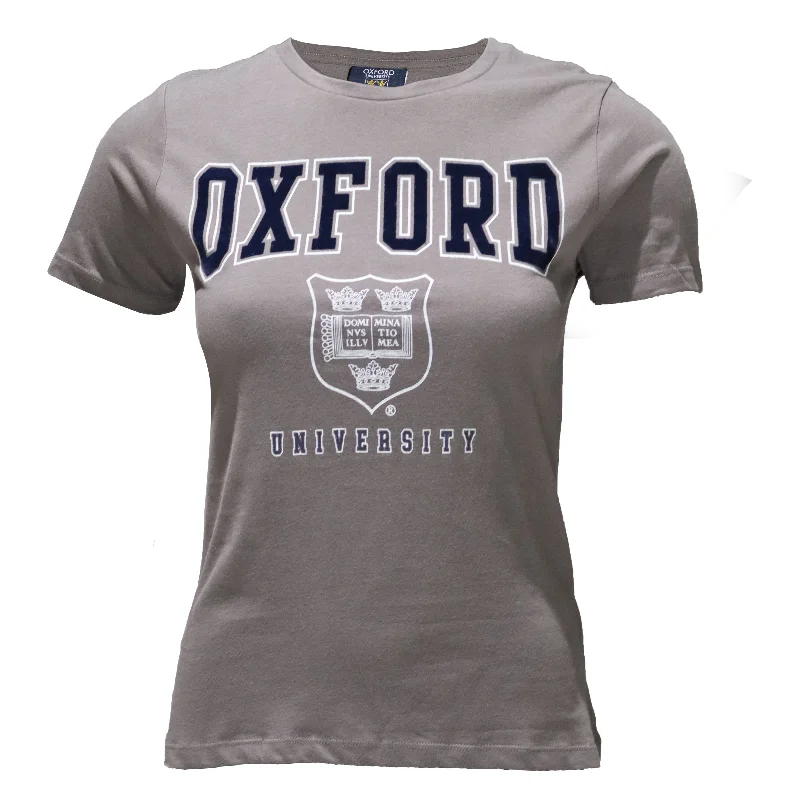 Chic Style Discounts Charcoal Printed T Shirt