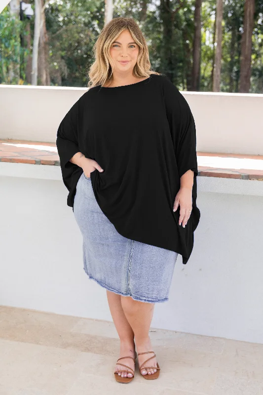 Quick Grab Deals Harper Top | Black