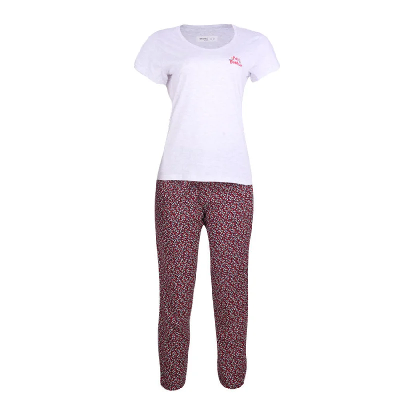 Casual Yet Chic Sales REDTAG Women's Pale Grey Pyjama Sets