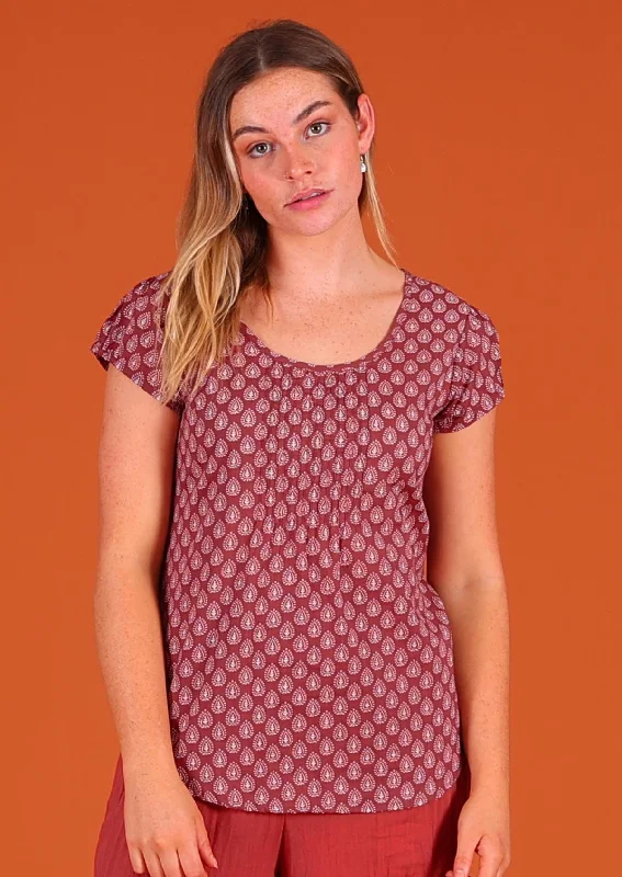 Sustainable Fashion Extravaganza Tulsi Top Henna