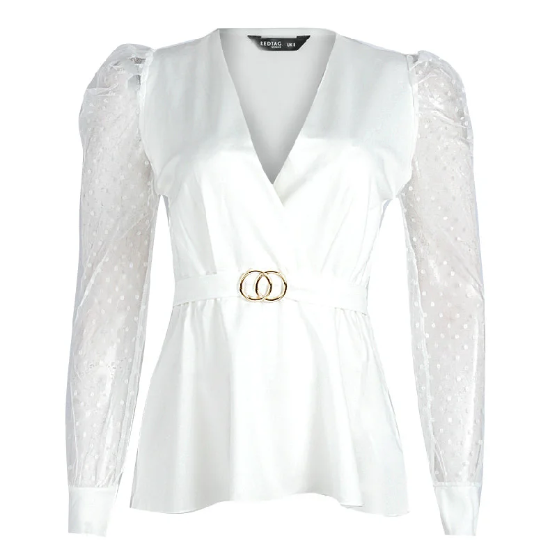 Limited Time Offer Formal Jersey Tops
