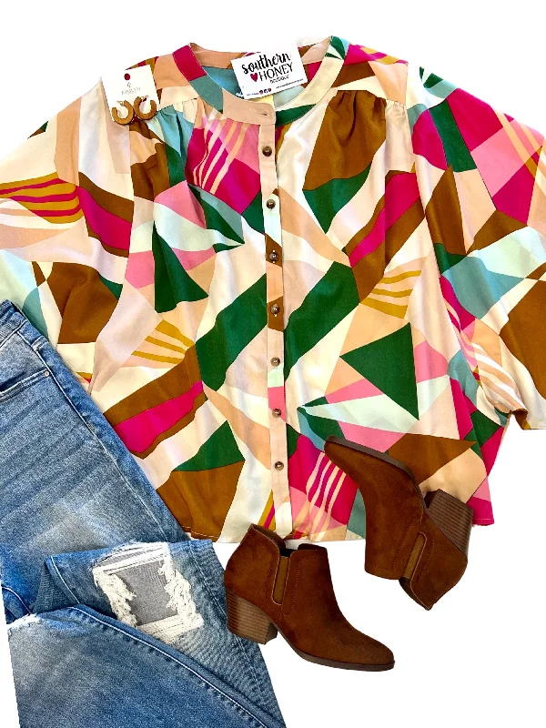 Affordable Luxury Fashion The Felicia Button Up