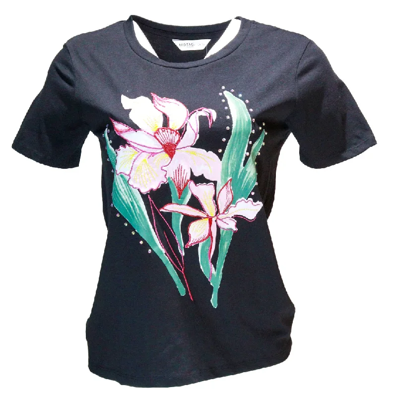 Seasonal Picks Black Embellished T