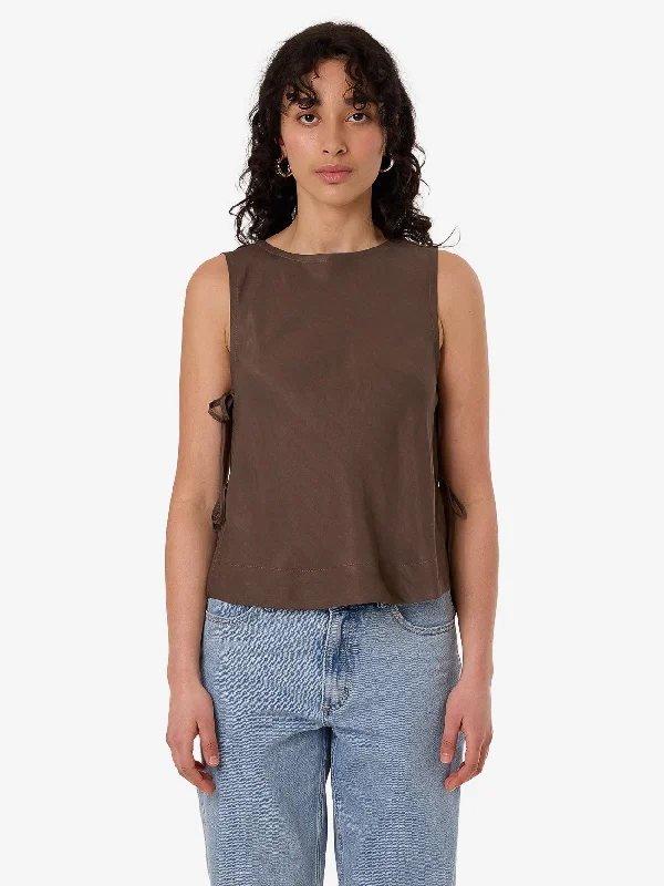 Inspired By You, Designed For You Ember Tie Top - Fungi