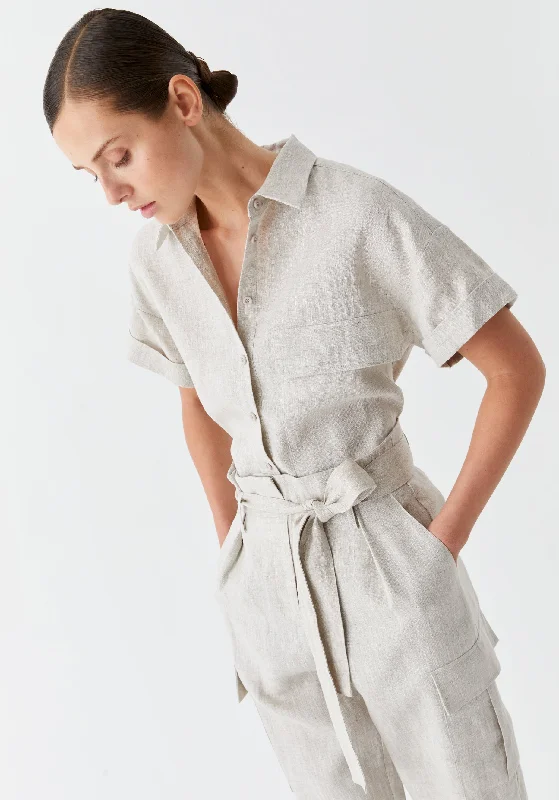 Fashion Forward Bodhi Linen Shirt_Natural