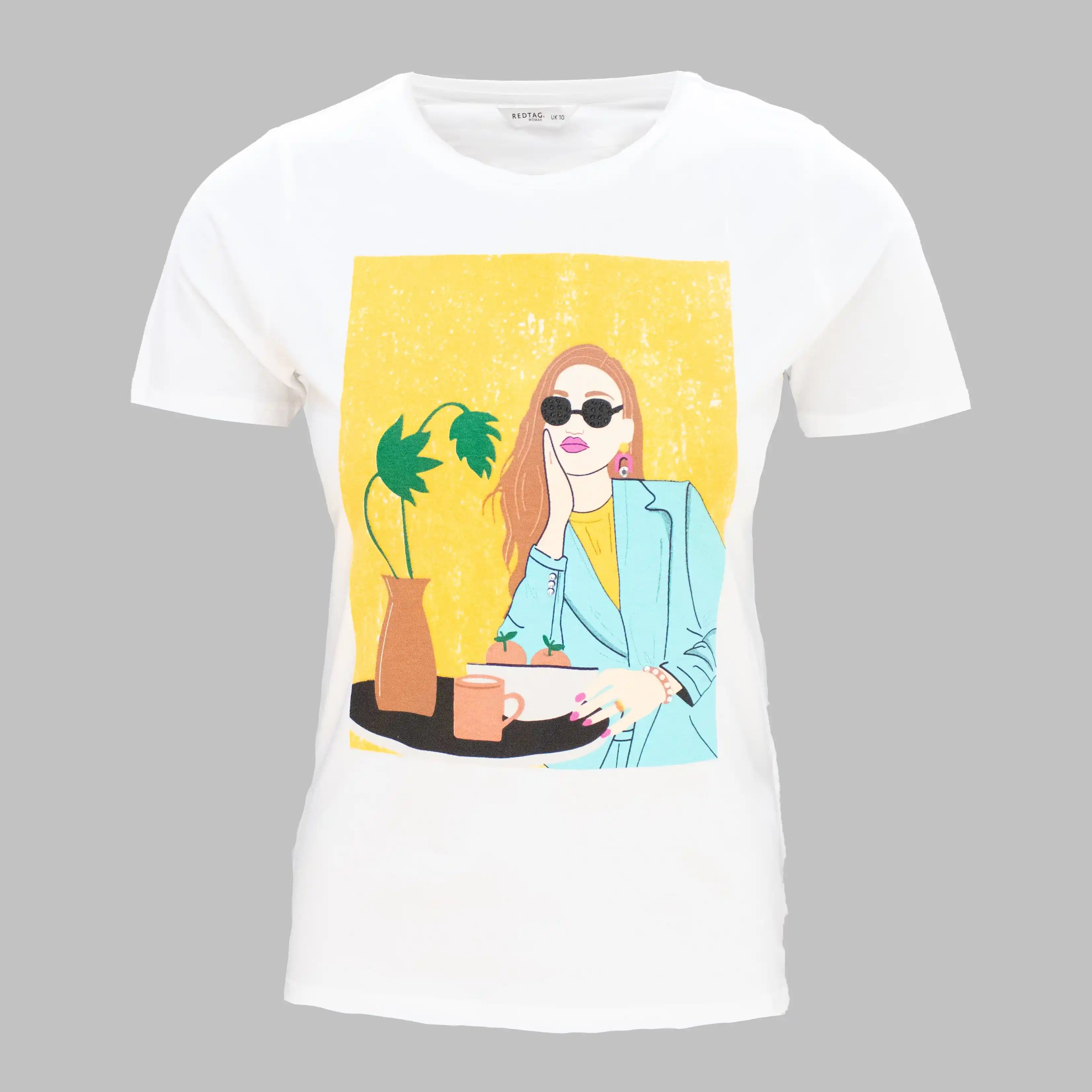 Classic Chic Deals White T Shirt