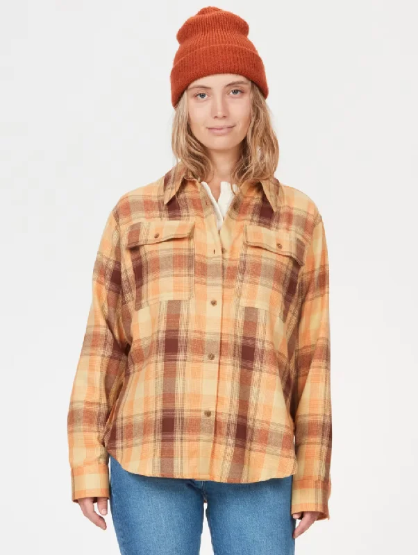 Limited Time Deal Women's Fairfax Lightweight Boyfriend Flannel by Marmot
