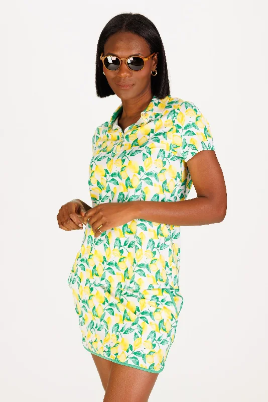 Stay Ahead In Style The Lorna Polo Top in Lemonade