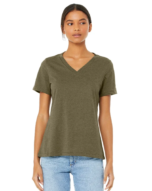 Chic Clothes For Women Bella + Canvas Ladies' Relaxed Heather CVC Jersey V-Neck Tee: Effortless Style and Comfort Chic Clothes For Women Bella + Canvas Ladies' Relaxed Heather CVC Jersey V-Neck Tee: Effortless Style and Comfort