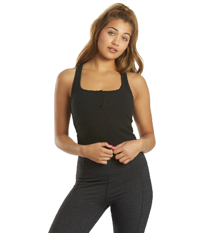 Vintage Clothing For Women Marika Milly Crop Tank Black